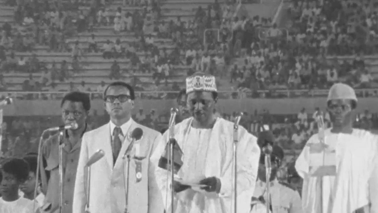 Yakubu Gowon At The Closing Ceremony For The 2nd Annual All-African Games - Nigeria | 1973