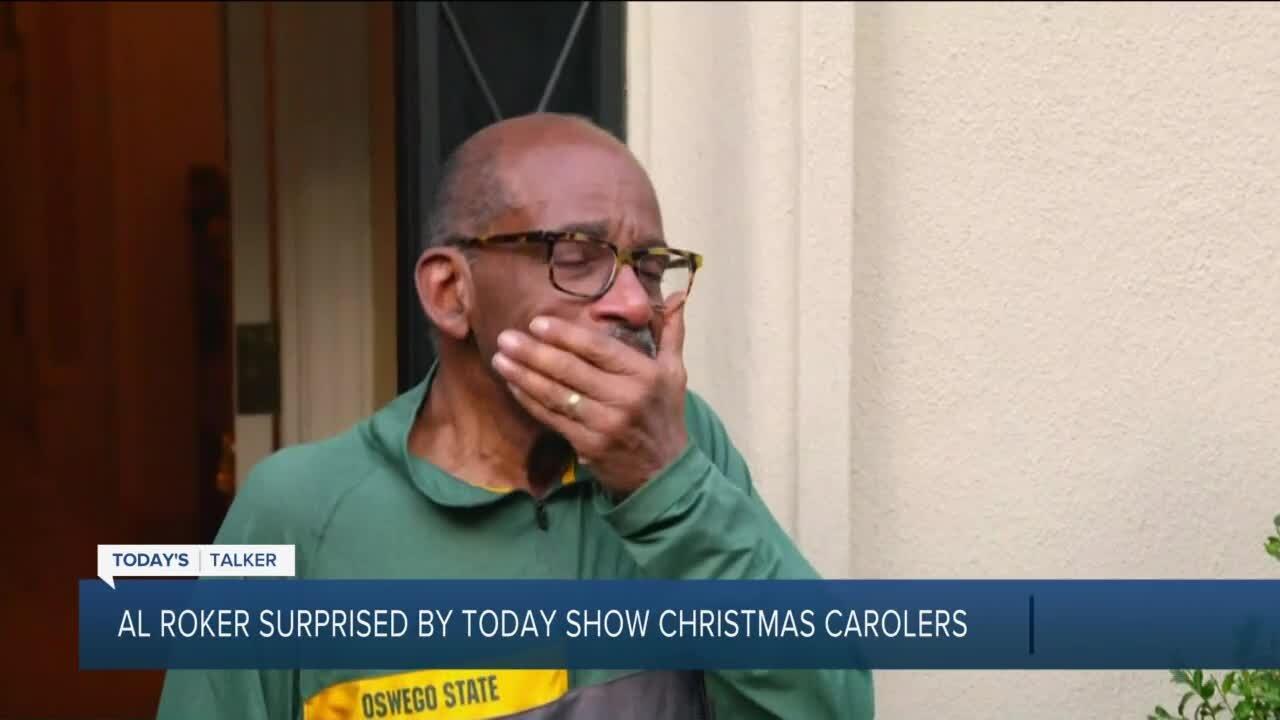 Today's Talker: Today Show brings Christmas carolers to Al Roker's home