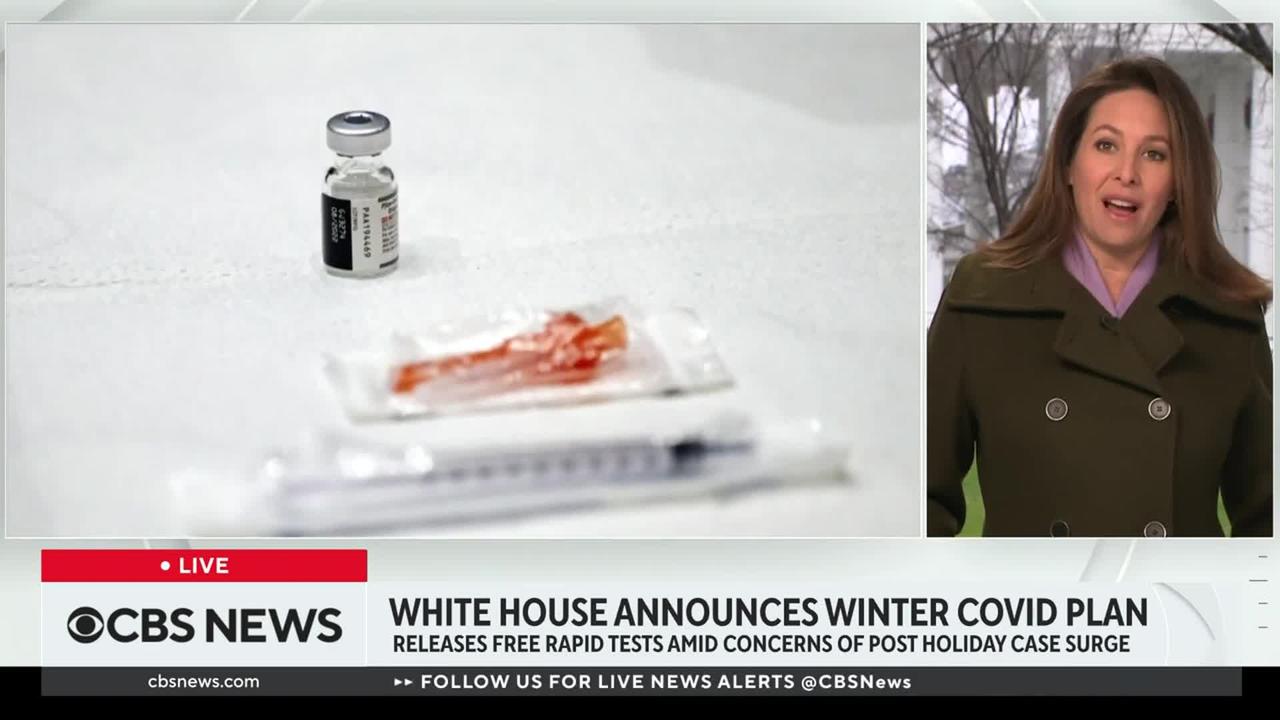 Biden administration offers free rapid tests amid fears of winter COVID surge