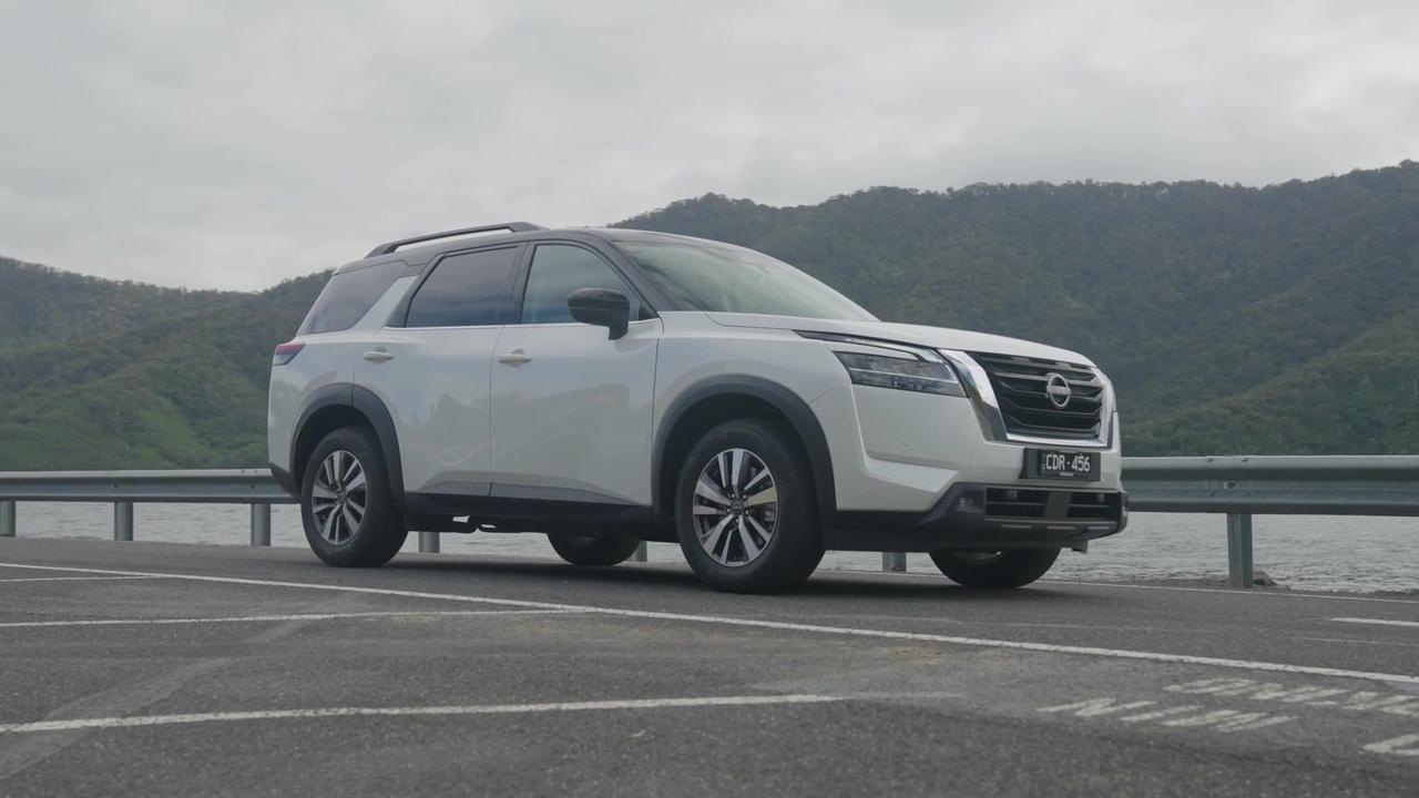 The new Nissan Pathfinder Design Preview in White