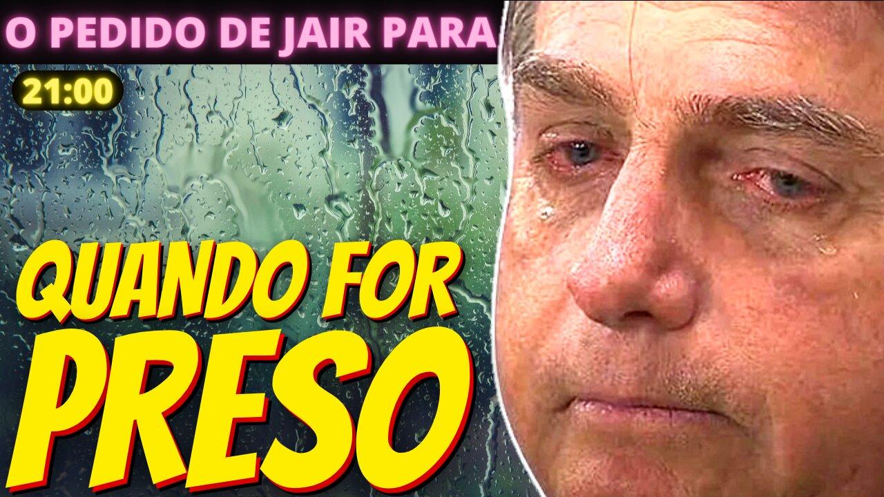 O pedido de Bolsonaro a Valdemar, caso seja preso