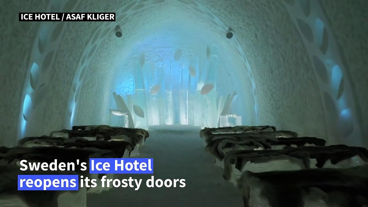 Ice Hotel in Sweden reopens its frosty doors