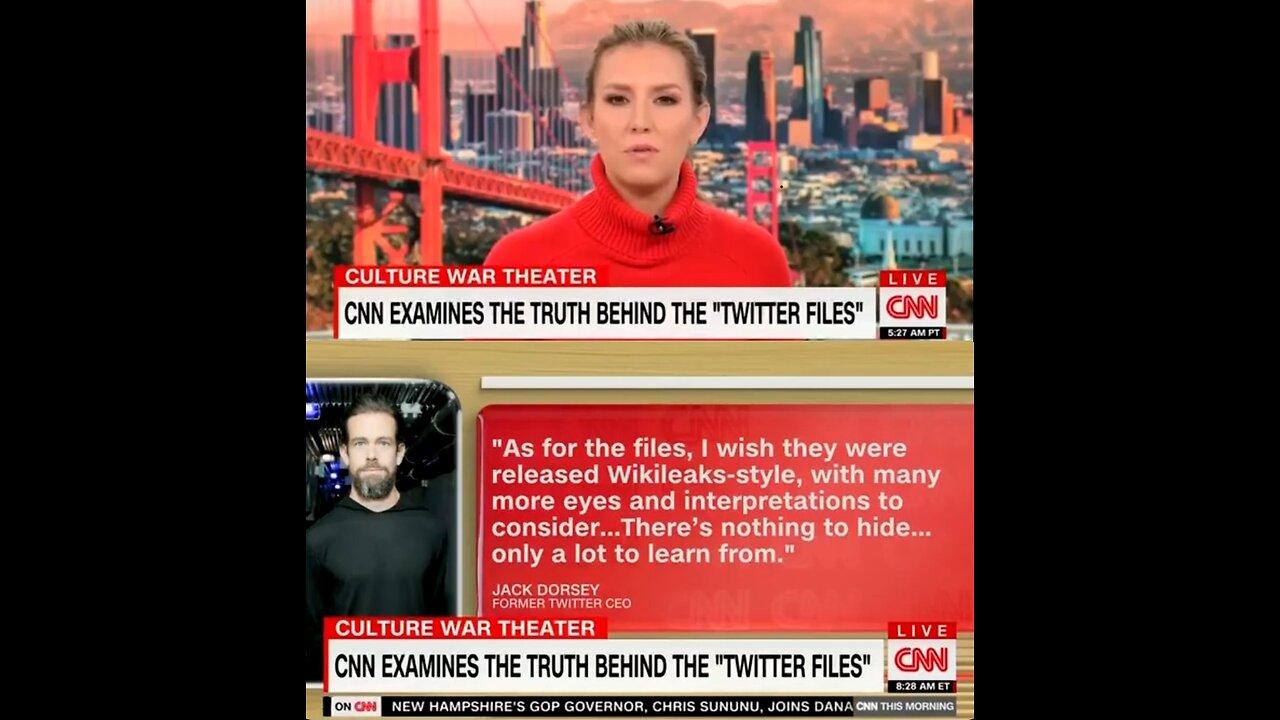 CNN finally covers the Twitter Files