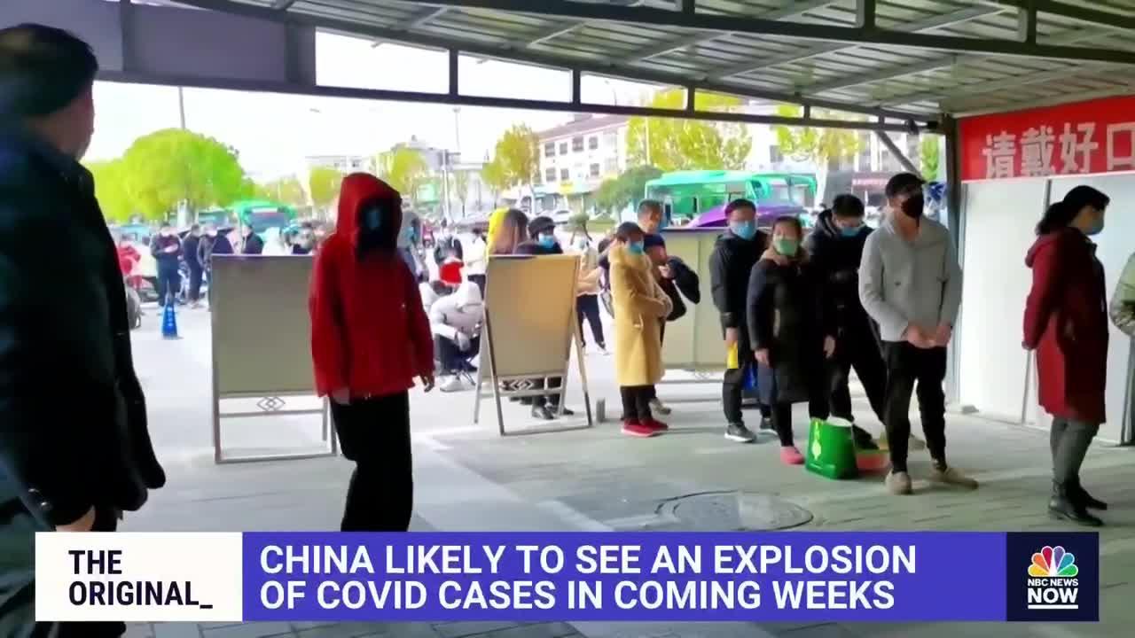 China Likely To See Explosion Of Covid Cases In Coming Weeks
