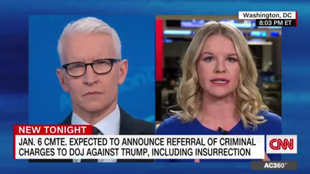 Jan. 6 committee expected to announce referral of criminal charges against Trump to DOJ