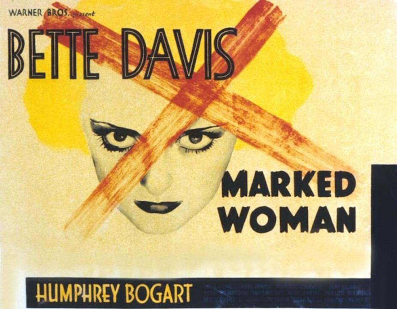 Marked Woman (1937) • Starring Bette Davis • Humphrey Bogart