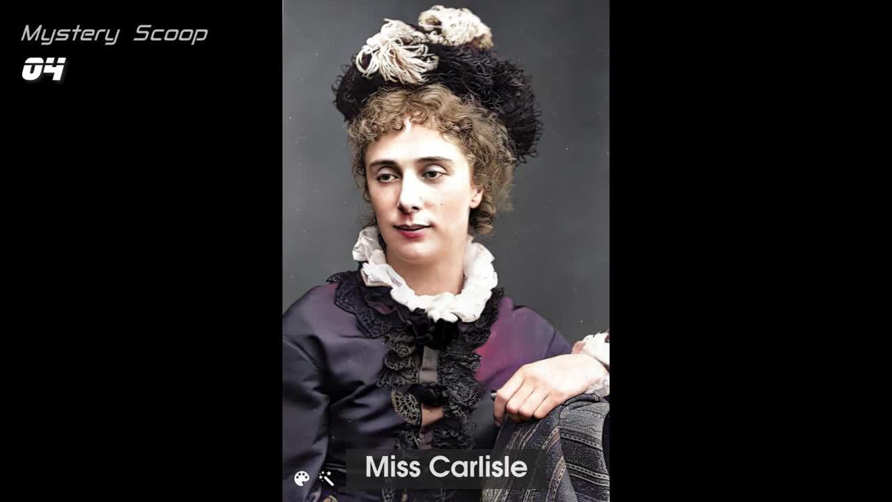 Vintage Portraits of Beautiful Victorian Actresses (Marie Roze Perkins, Ada Cavendish, Belle Bilton)