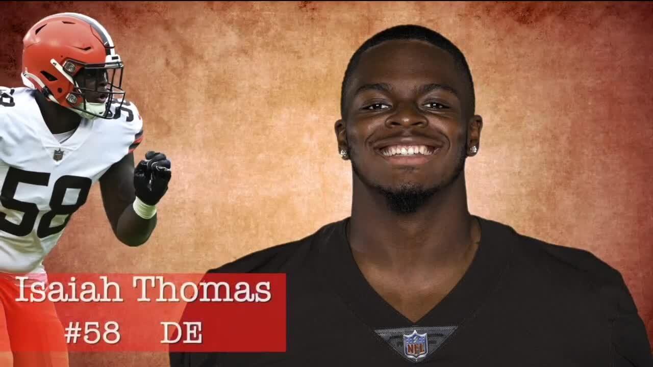 Next Man Up: Browns DE Isaiah Thomas