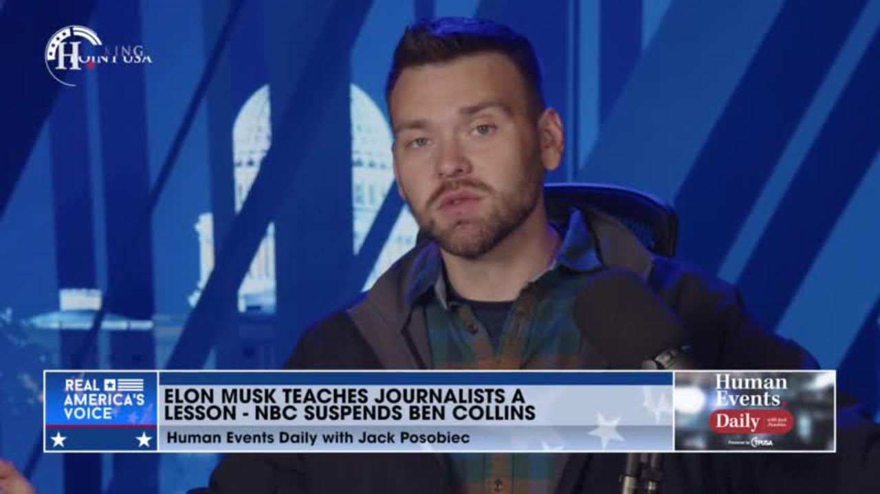 Jack Posobiec applauds Elon Musk for telling journalists on Twitter that they are "not special."