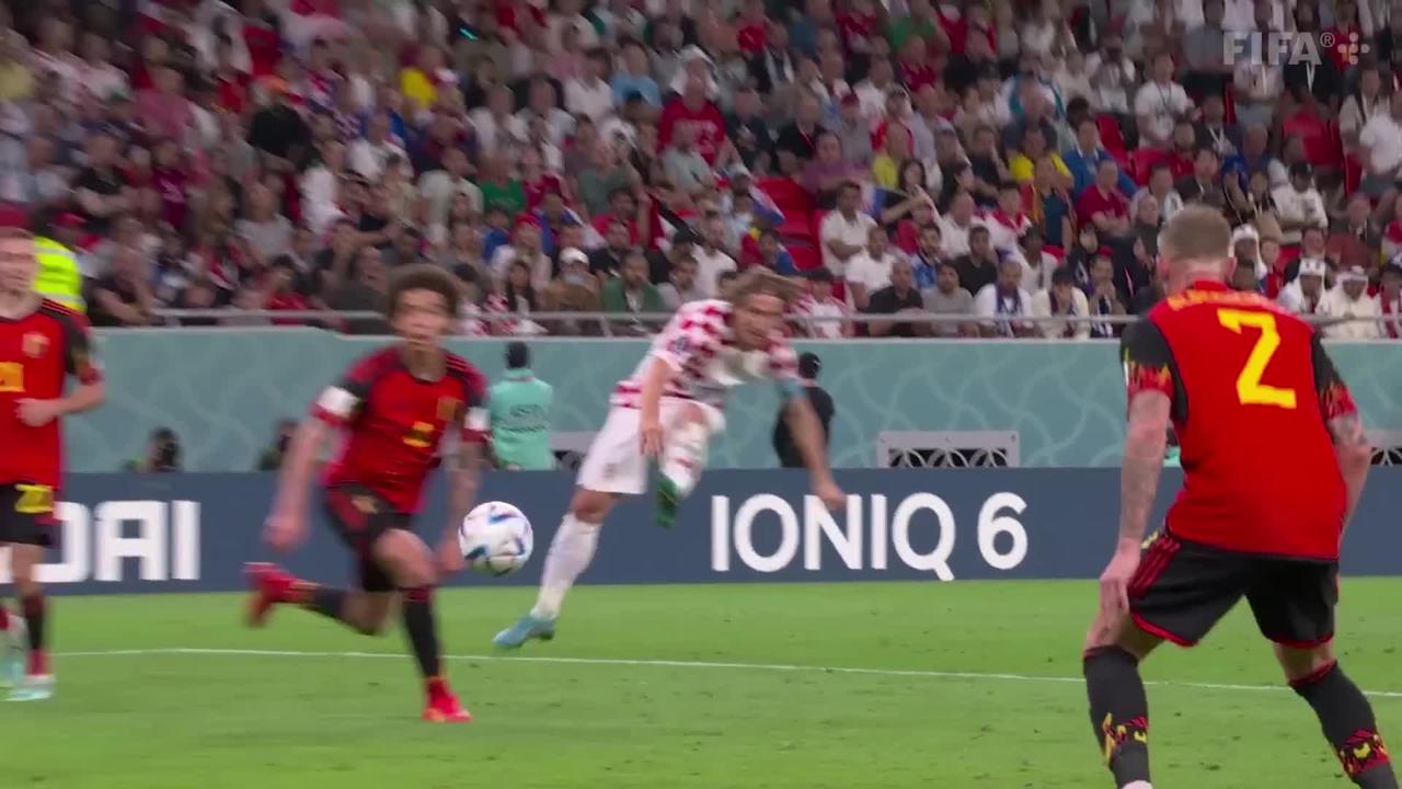 Luka Modrić - Croatia v Belgium Budweiser Player of the Match