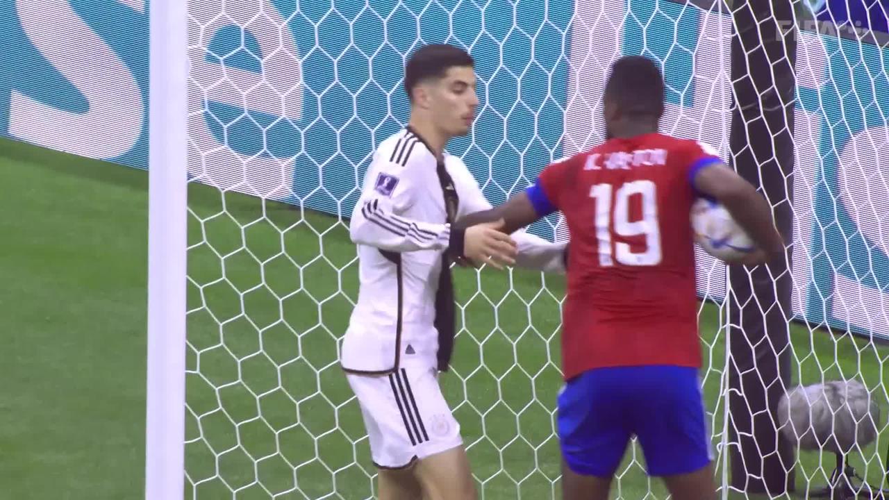 Kai Havertz - Budweiser Player of the Match  Costa Rica vs Germany