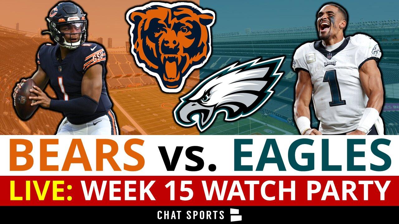 LIVE: Chicago Bears vs. Philadelphia Eagles Watch Party | NFL Week 15