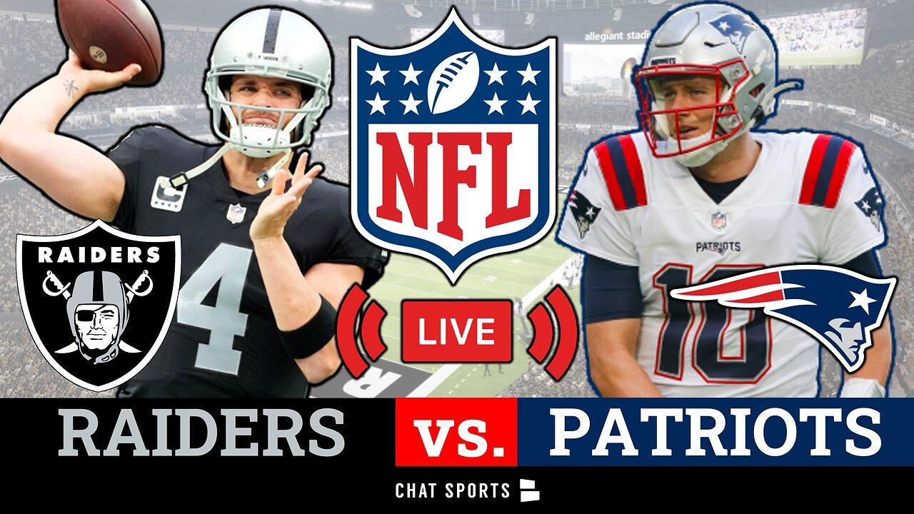 LIVE: Raiders vs. Patriots Watch Party