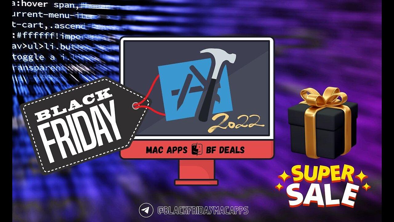 This and tons of other Mac Apps now discounted for Cyber Monday - Black Friday Mac Apps Deals