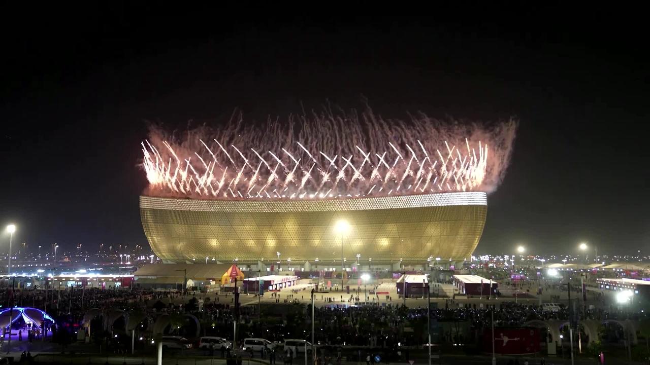 Fireworks burst in Qatar as Argentina wins World Cup