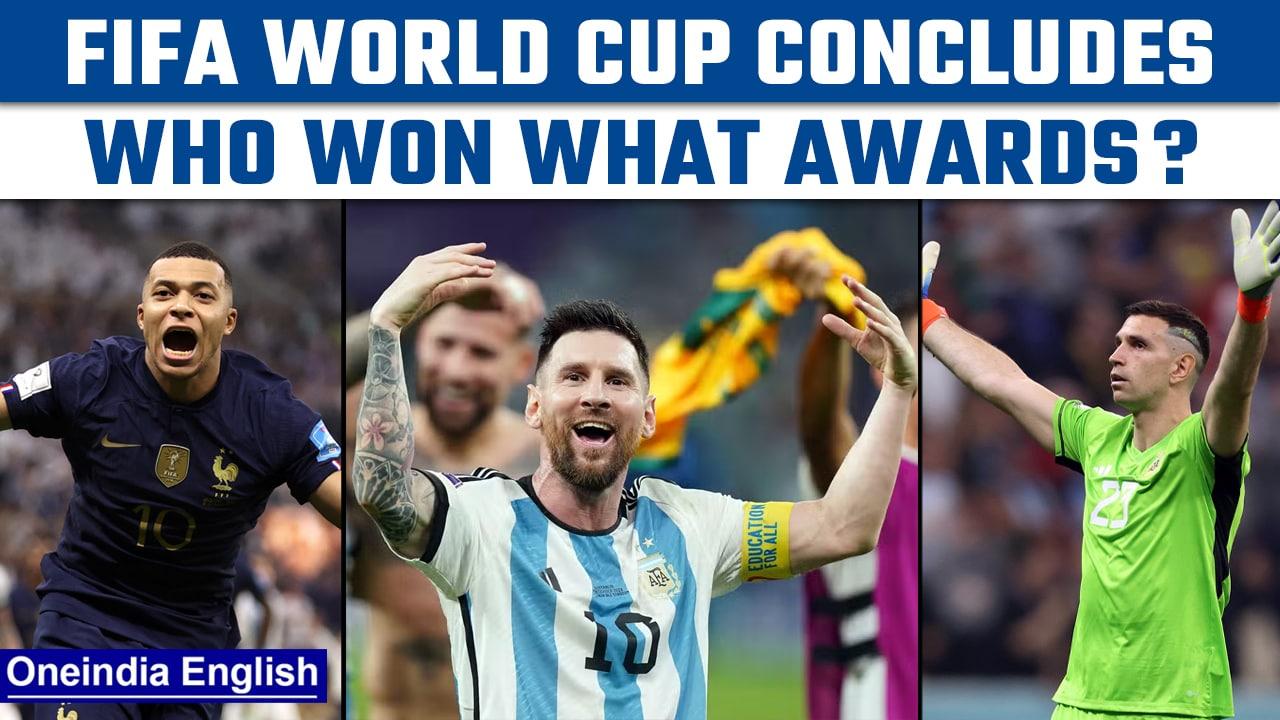 FIFA World Cup 2022: Argentina wins | Messi to Mbappe: Know who won what awards | Oneindia News*News