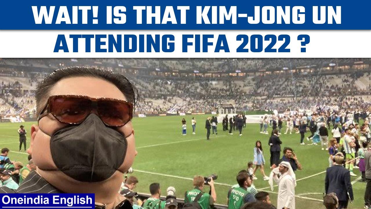 North Korea leader Kim Jong-Un’s look-alike attends FIFA 2022 in Qatar | Oneindia News *News