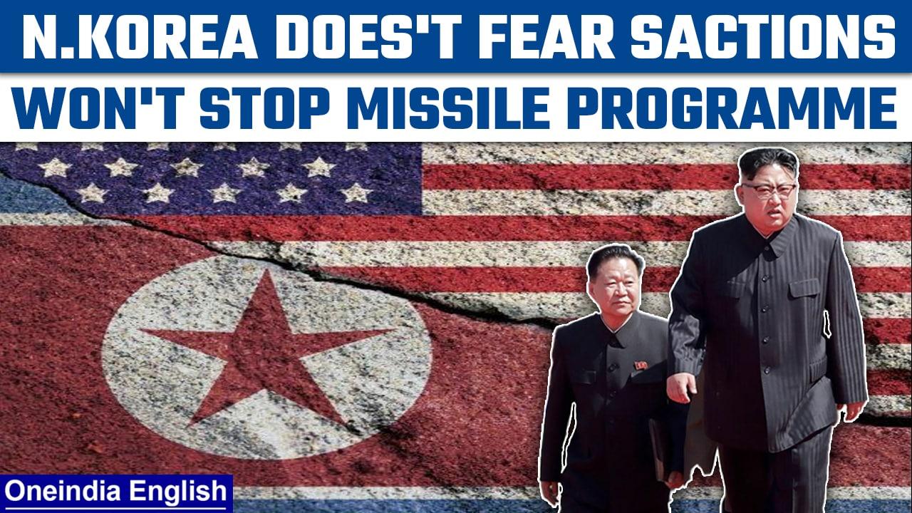 North Korea says sanctions won't stop its missile development | Oneindia News *International