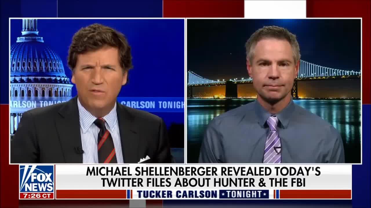 Tucker Carlson: FBI should be Probed for 'Politicized Elements,' Latest Twitter Files Publisher says