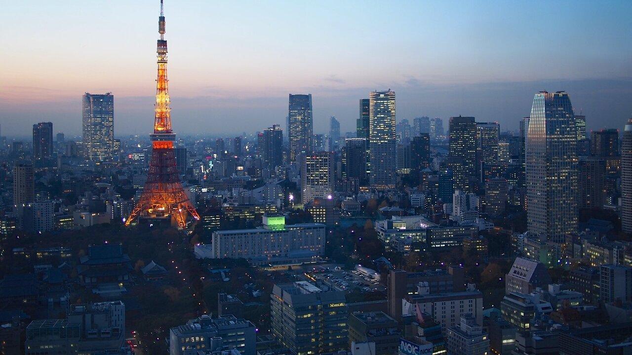 Tokyo - Japan (4K) Drone View Footage