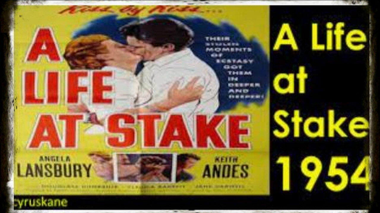 A Life At Stake 1954 | Film Noir | Drama | Full Length Movies