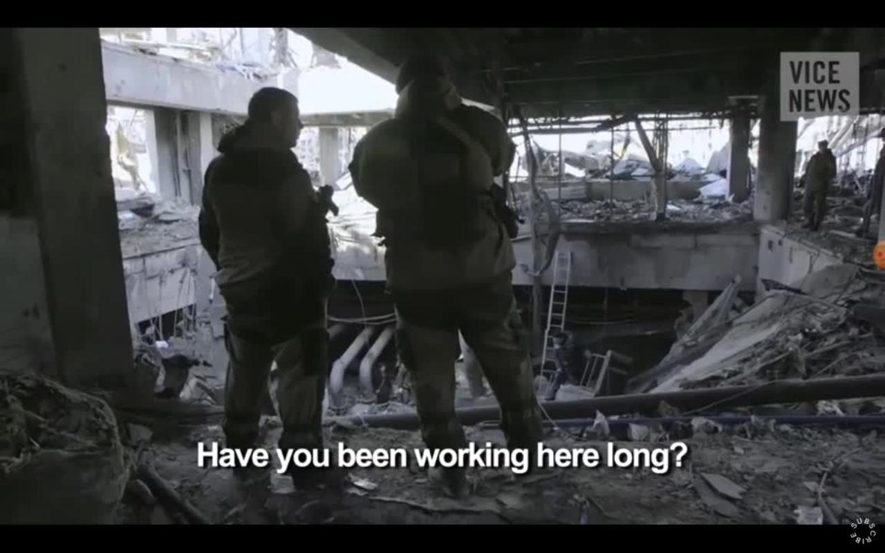 2015 Ukraine war. Prisoner of war used as work force