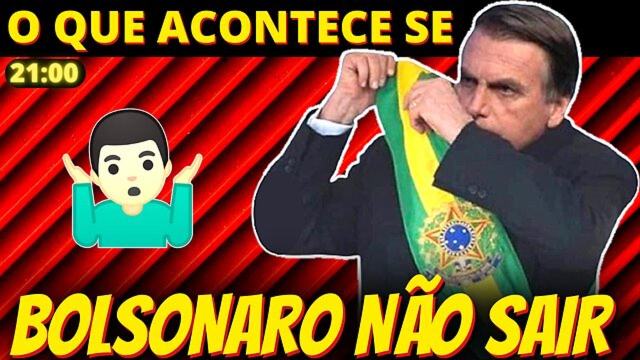 O que acontece se Bolsonaro decidir não desocupar o Palácio da Alvorada?