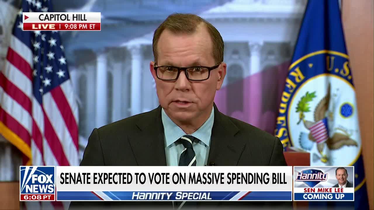 Senate expected to vote on massive spending bill