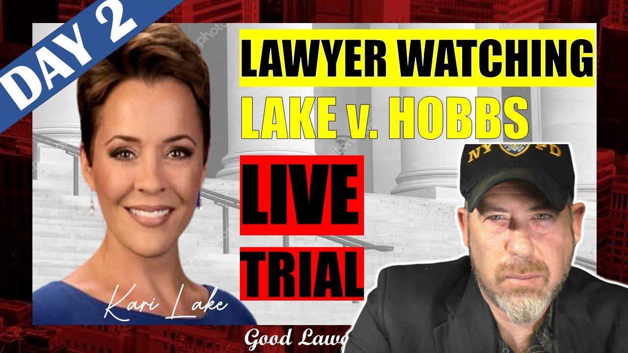 Kari Lake Trial (Day 2): LIVE IRT (With commentary from NY Attorney)