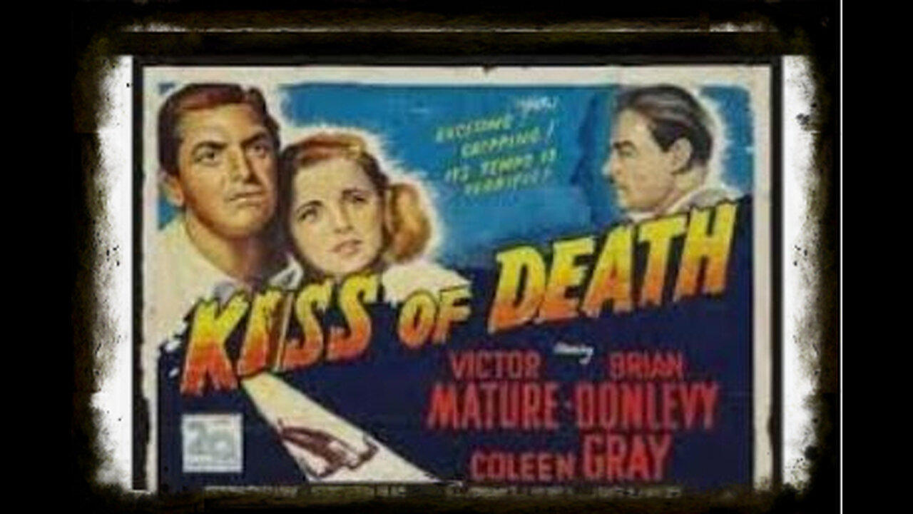 Kiss Of Death 1947 Film Noir | Crime Drama | Vintage Full Movies