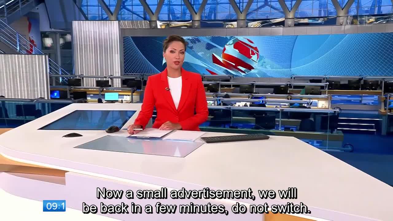 1TV Russian News release at 09:00, December 22nd, 2022 (English Subtitles)