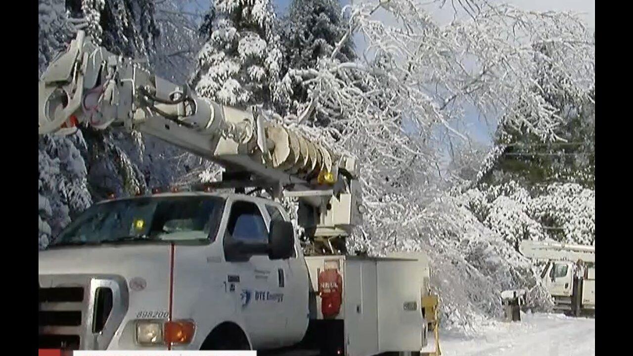 DTE preparing for winter storm to knock out power to thousands