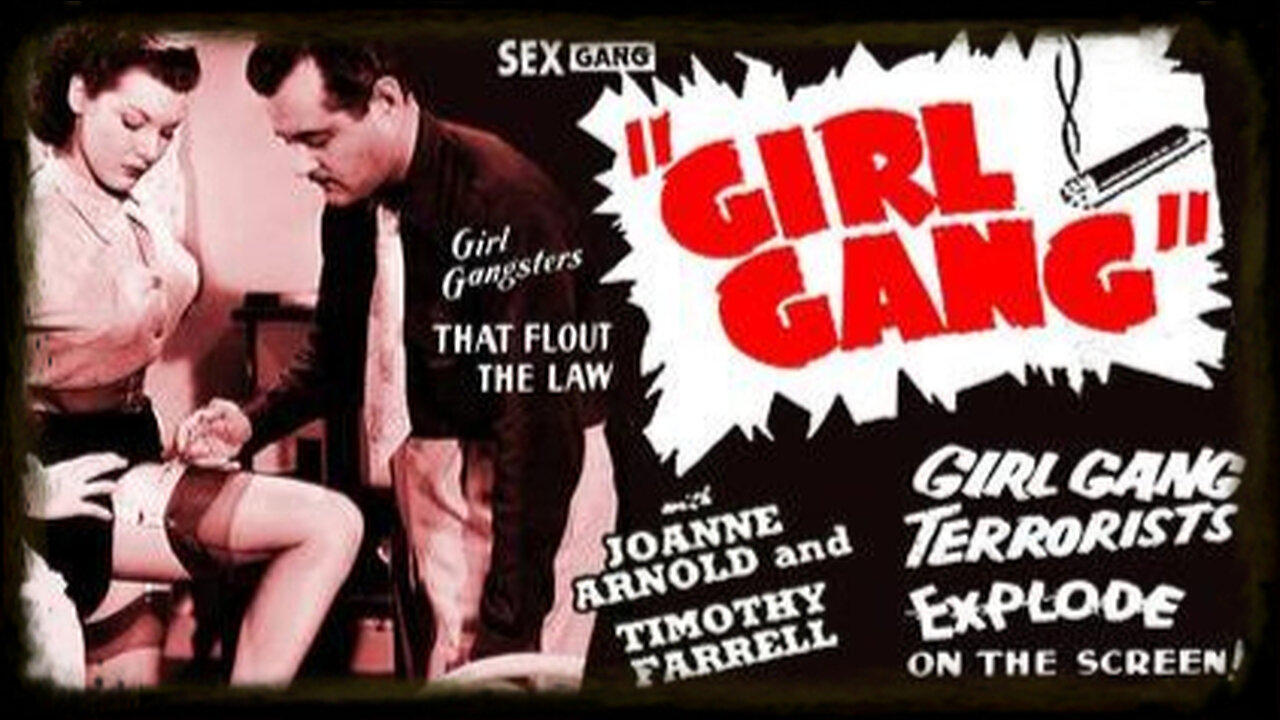 Girl Gang 1954 | Crime Noir | Film Noir | Exploitation | Vintage Full Movies