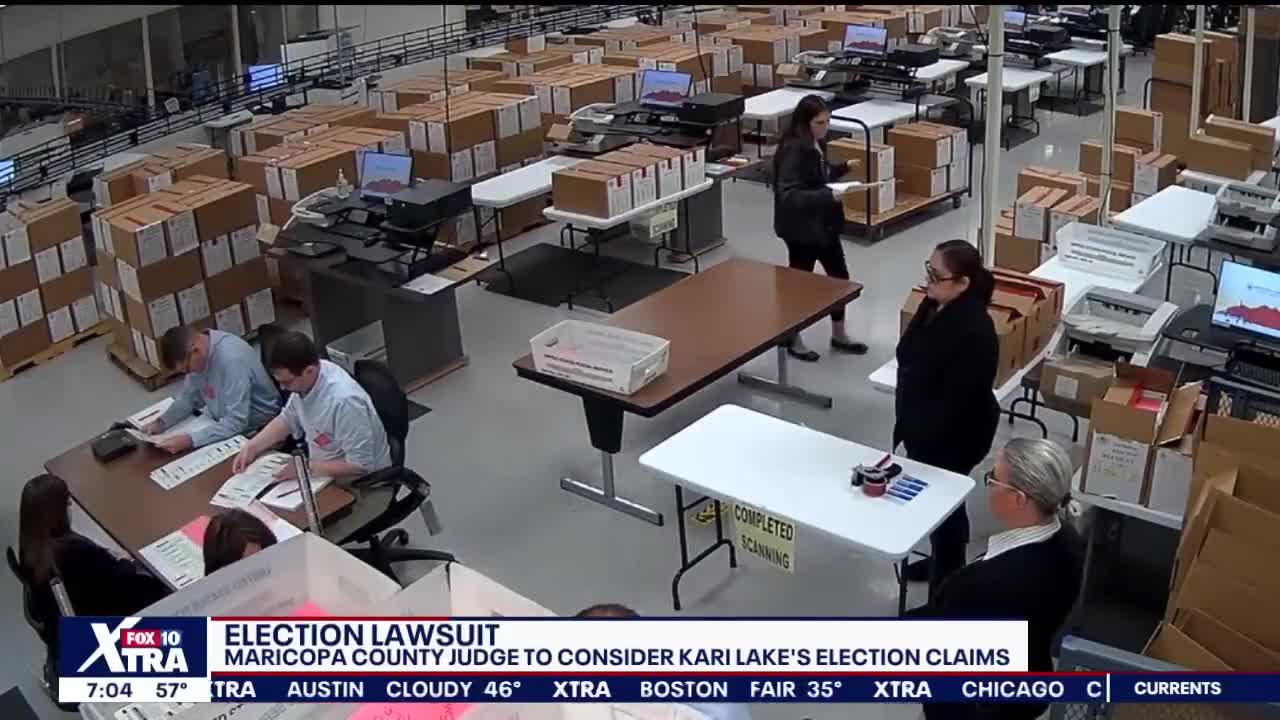Maricopa County judge hears Kari Lake's claim in election lawsuit