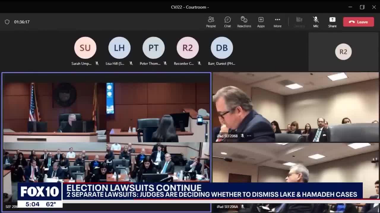 2022 Election: Hearing held on motion to dismiss Kari Lake lawsuit