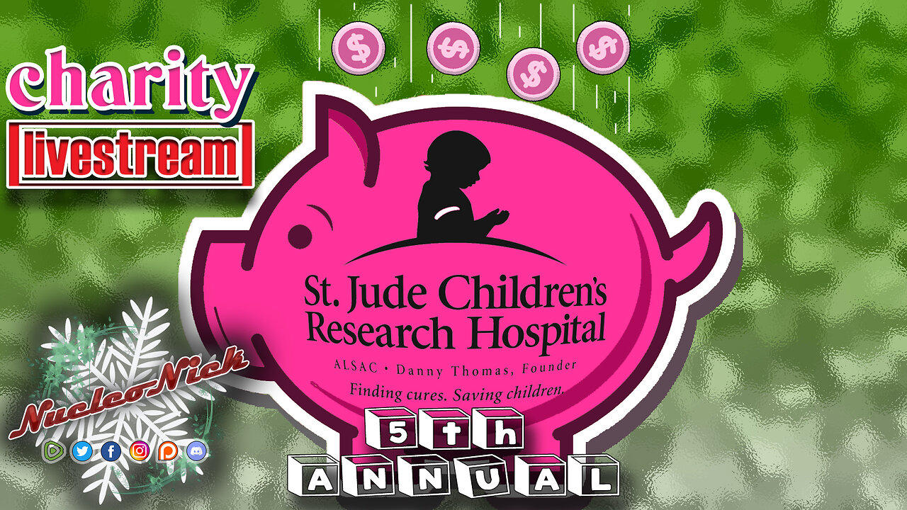 5th Annual Christmas Charity Livestream Benefiting St. JUDE