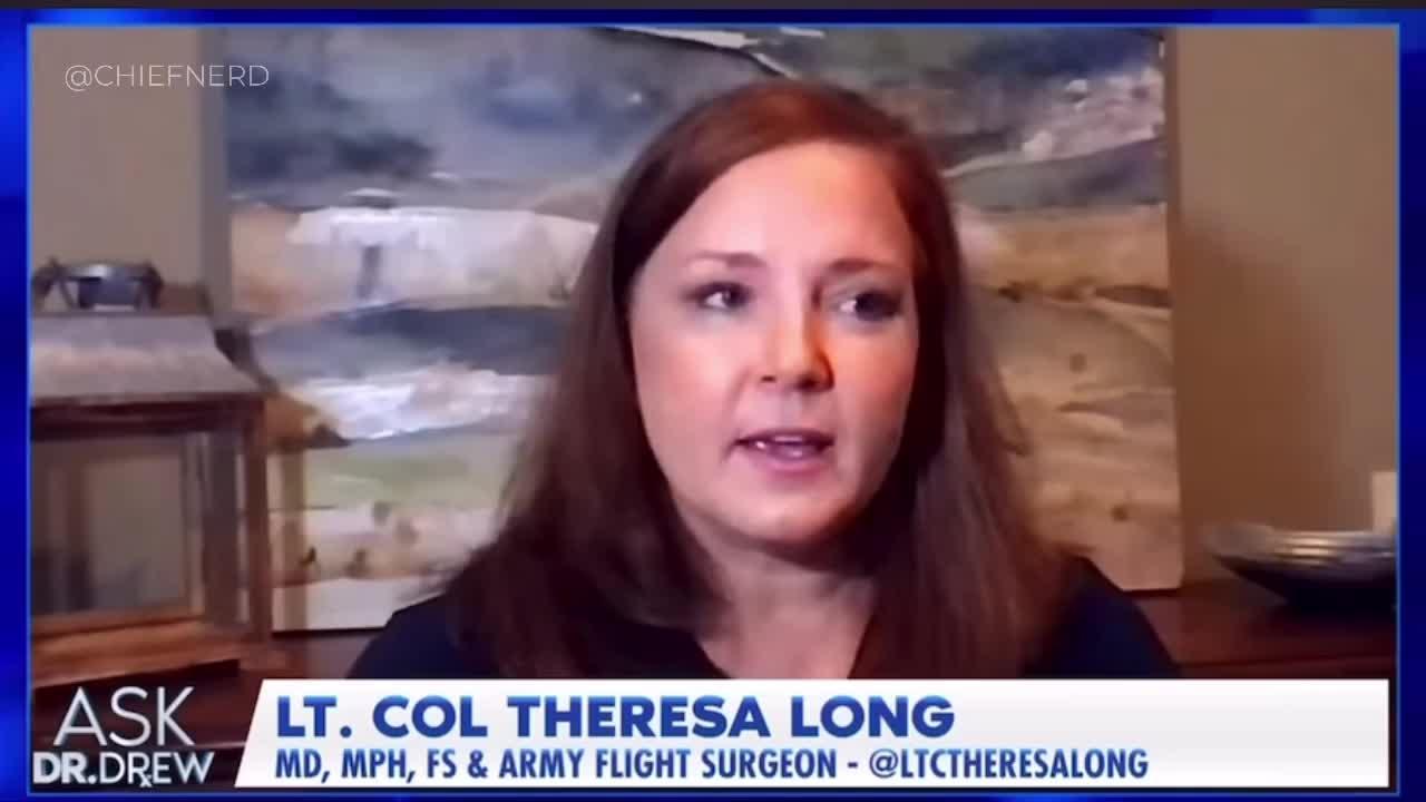 Lt. Col Theresa Long on Abnormal Blood Work She is Seeing in Our Military Since 2021