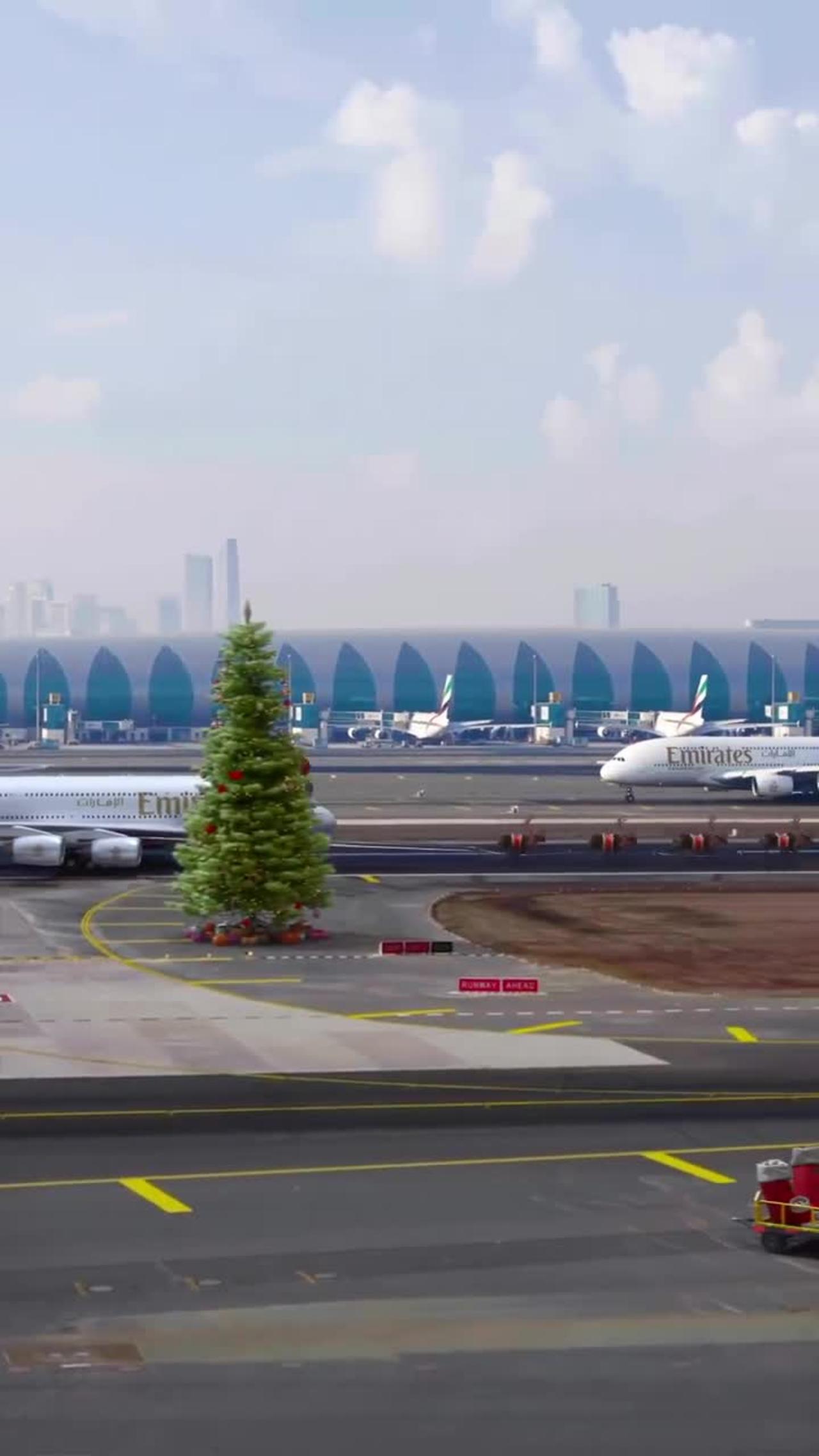 Merry Christmas from Emirates Airline. One News Page VIDEO