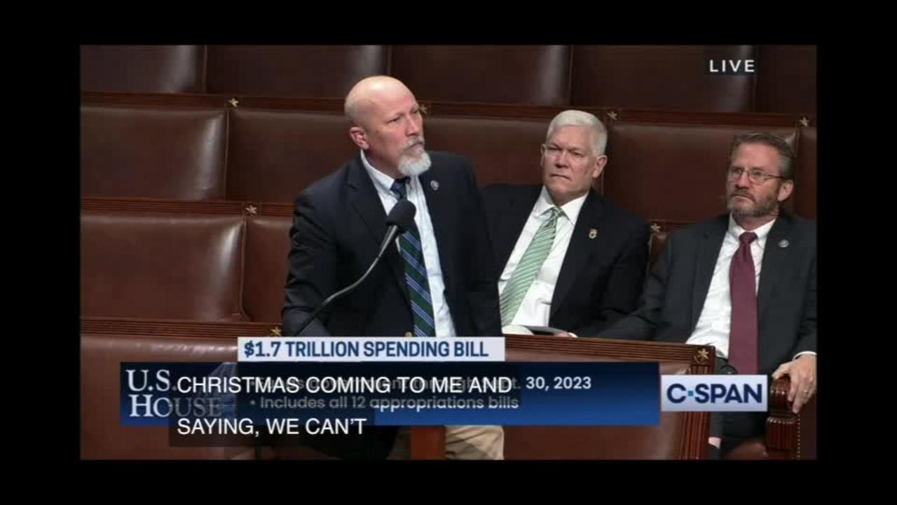 Representative Chip Roy Calls Congressional Appropriations Process a Fraud