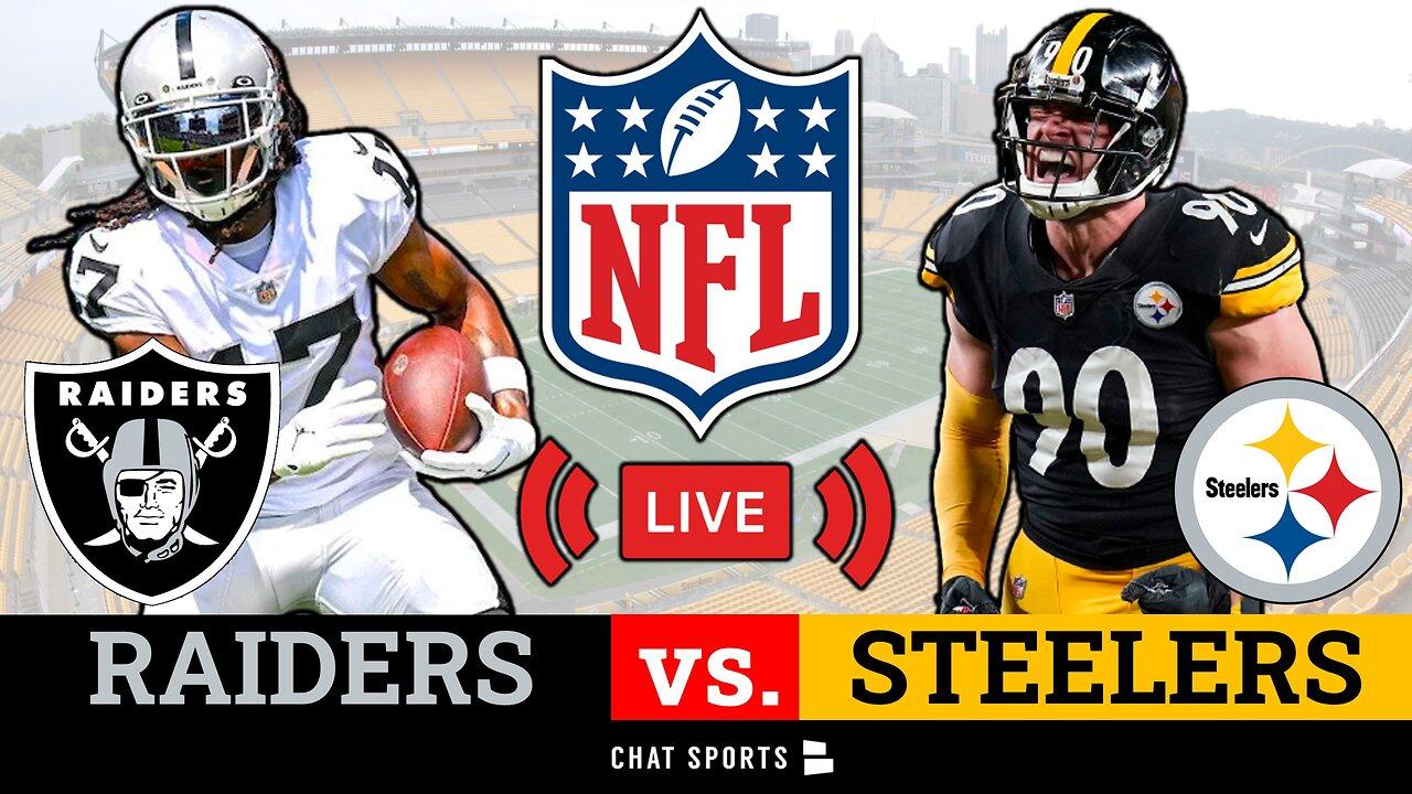 Live: Raiders vs. Steelers Watch Party