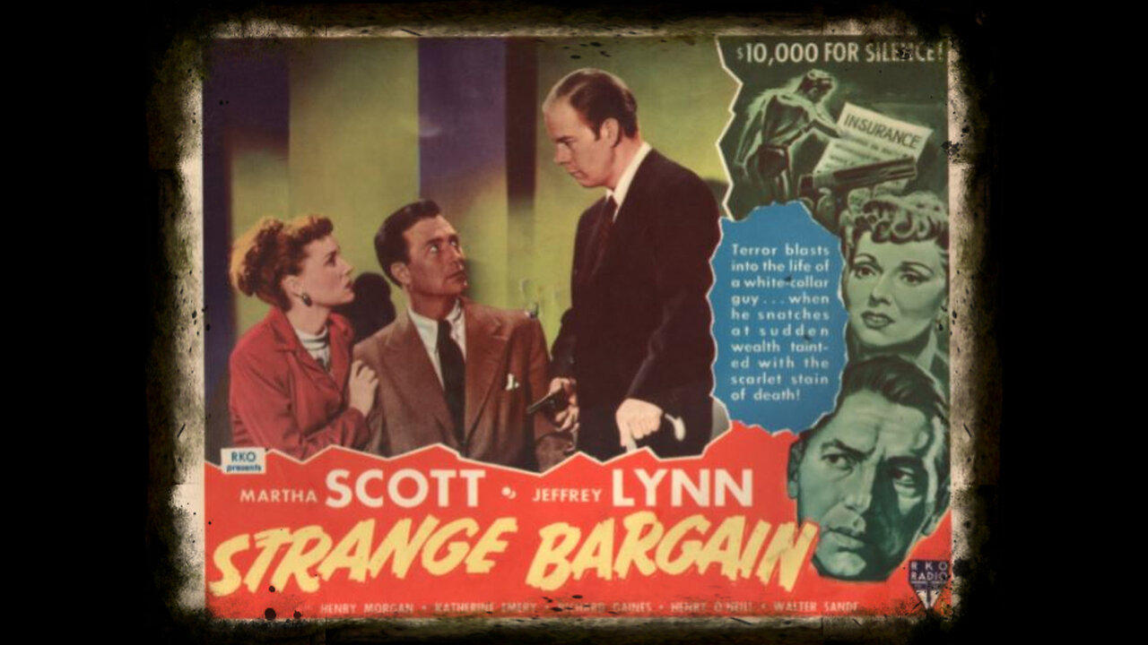 Strange Bargain 1949 | Vintage Crime Drama | Vintage Mystery Movies | Film Noir | Crime Noir