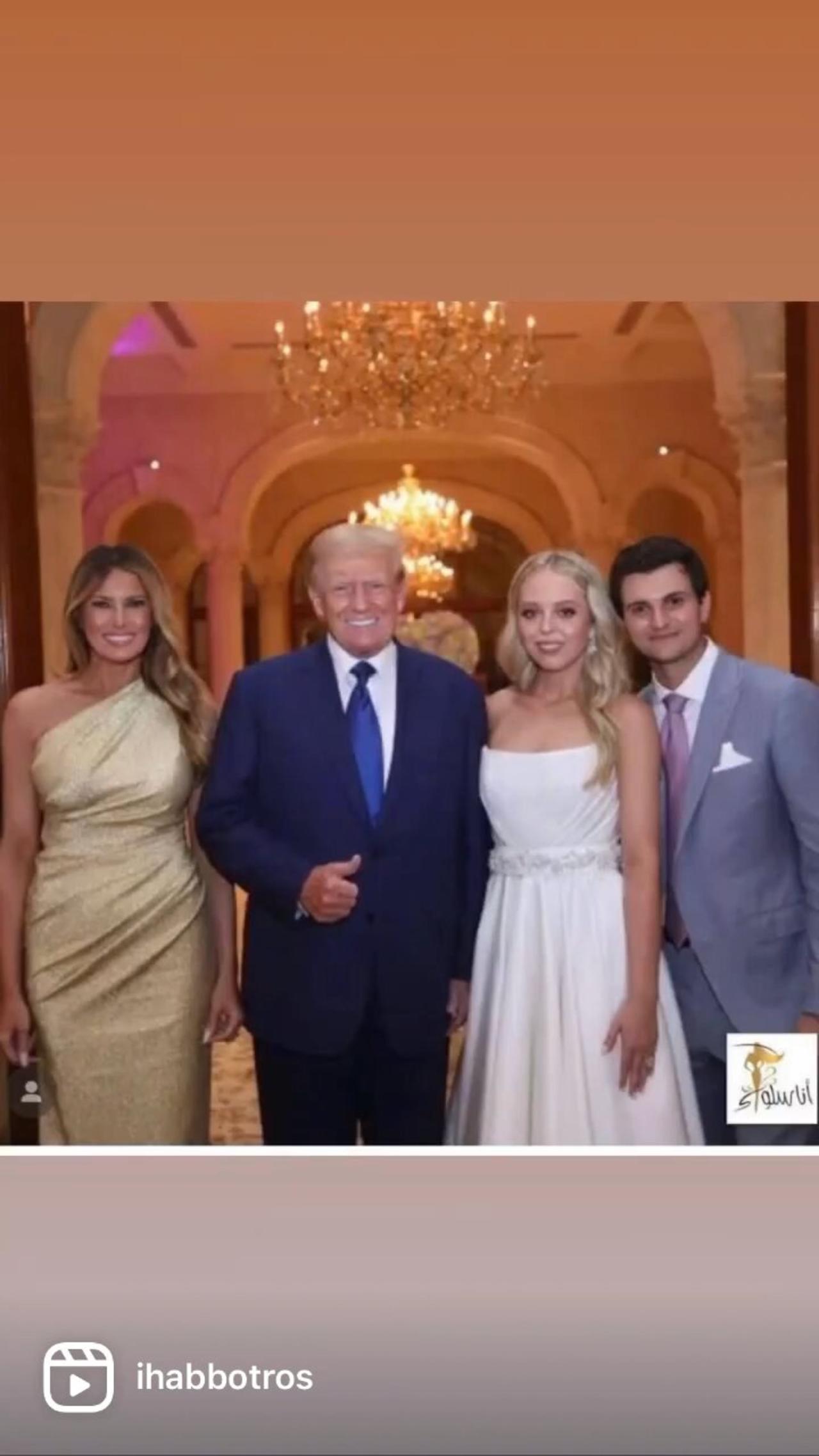 Tiffany Trump and Michael Boulos wedding
