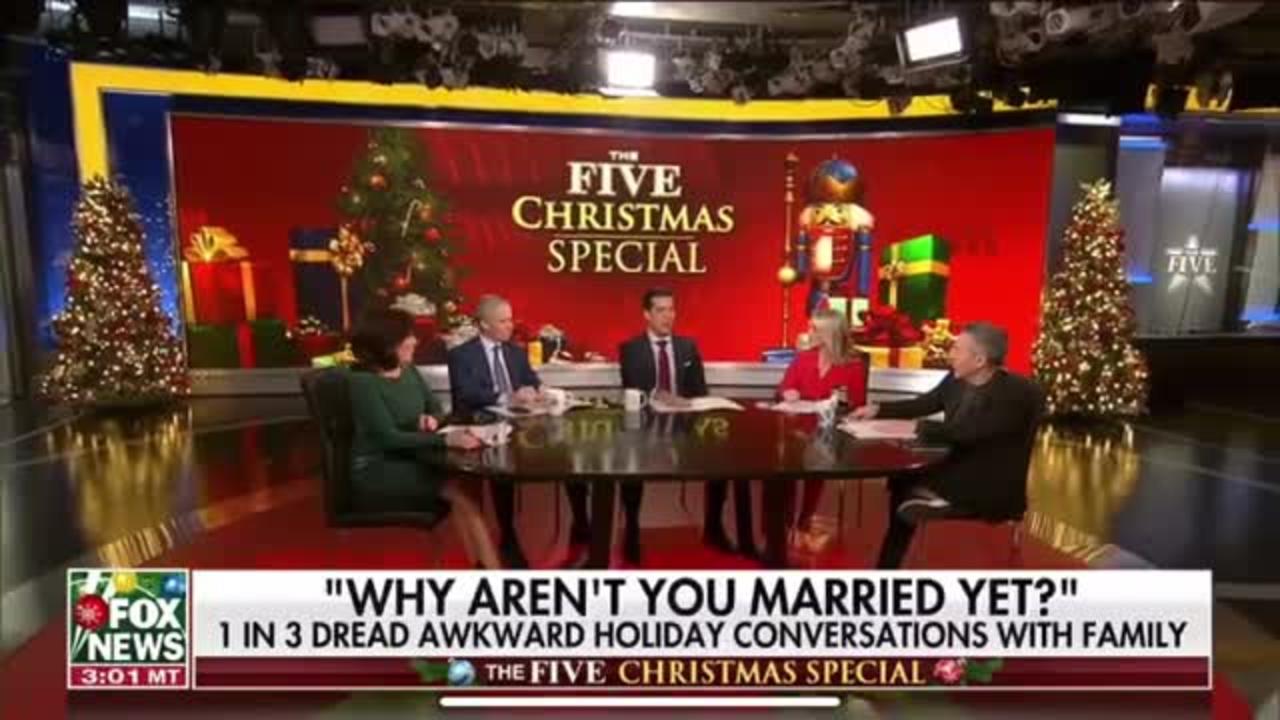 The Five Christmas Special 12/24/22 FOX One News Page VIDEO