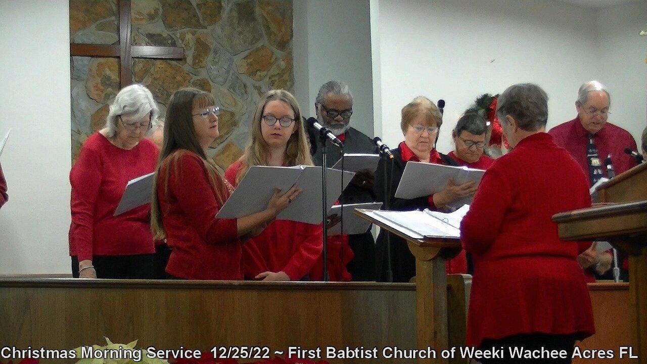 Christmas Singing From Our Church Choir 12/25/22