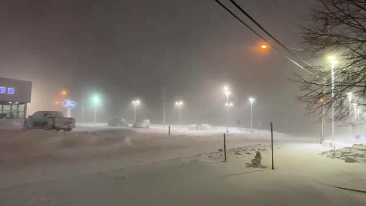 Buffalo Blizzard! One News Page VIDEO