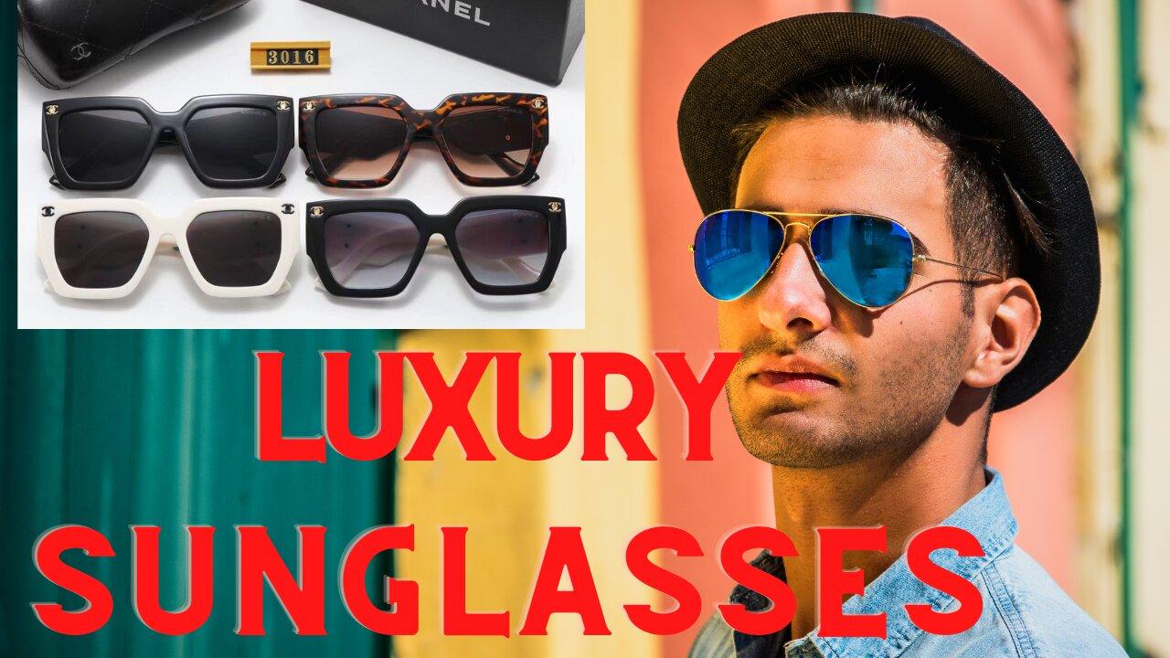 Fashion luxury designer mens sunglasses for woman