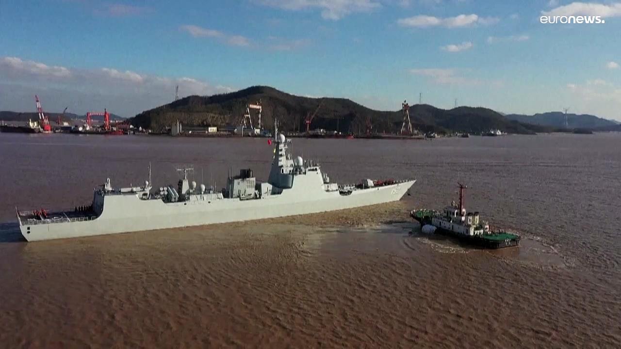 China sends planes and ships towards Taiwan in display of force