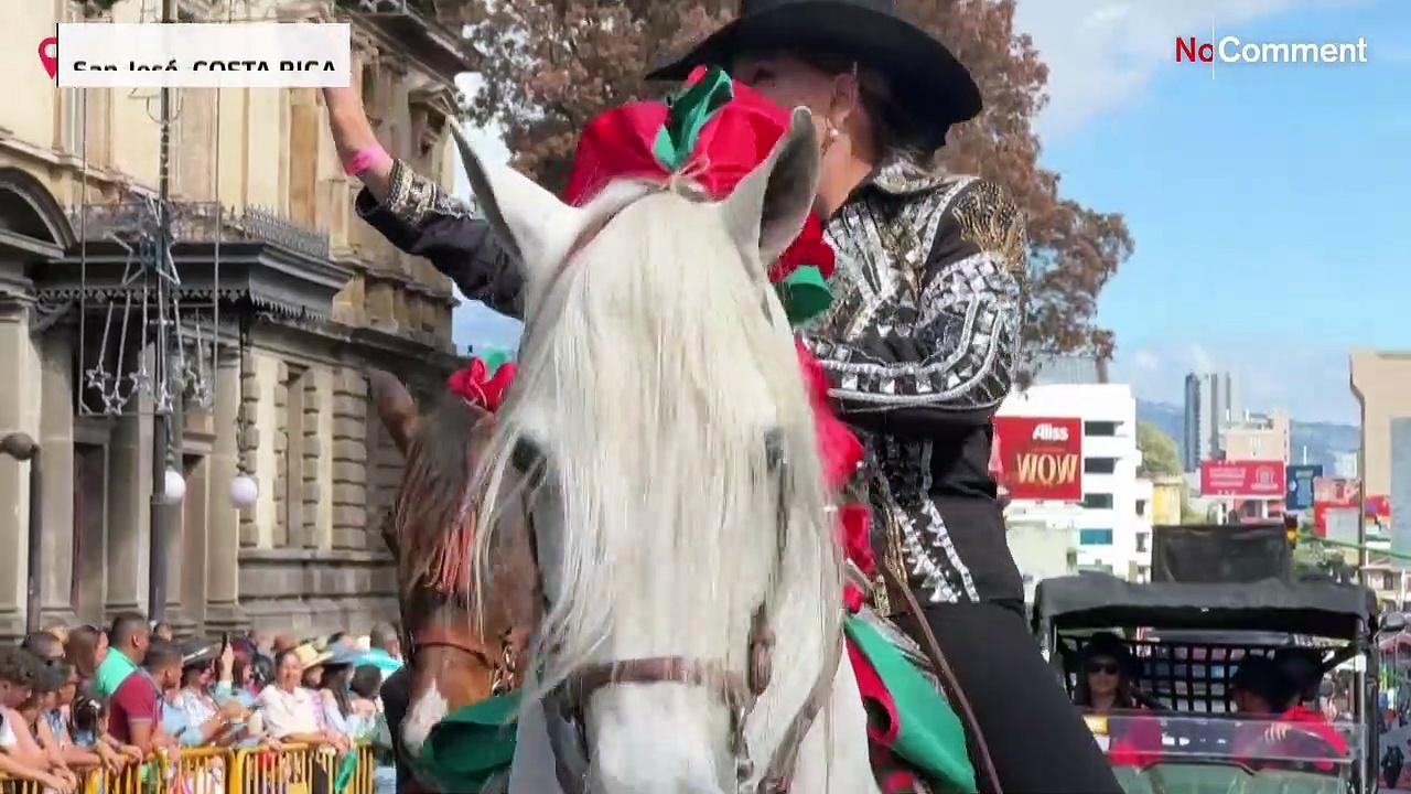 Watch: Costa Rica's horse culture on proud display