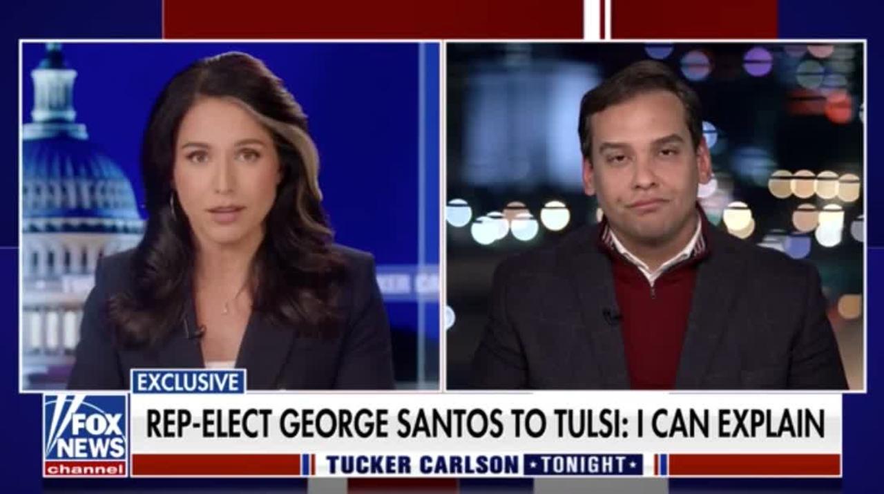 Tulsi Gabbard Grills George Santos Do You One News Page Video 