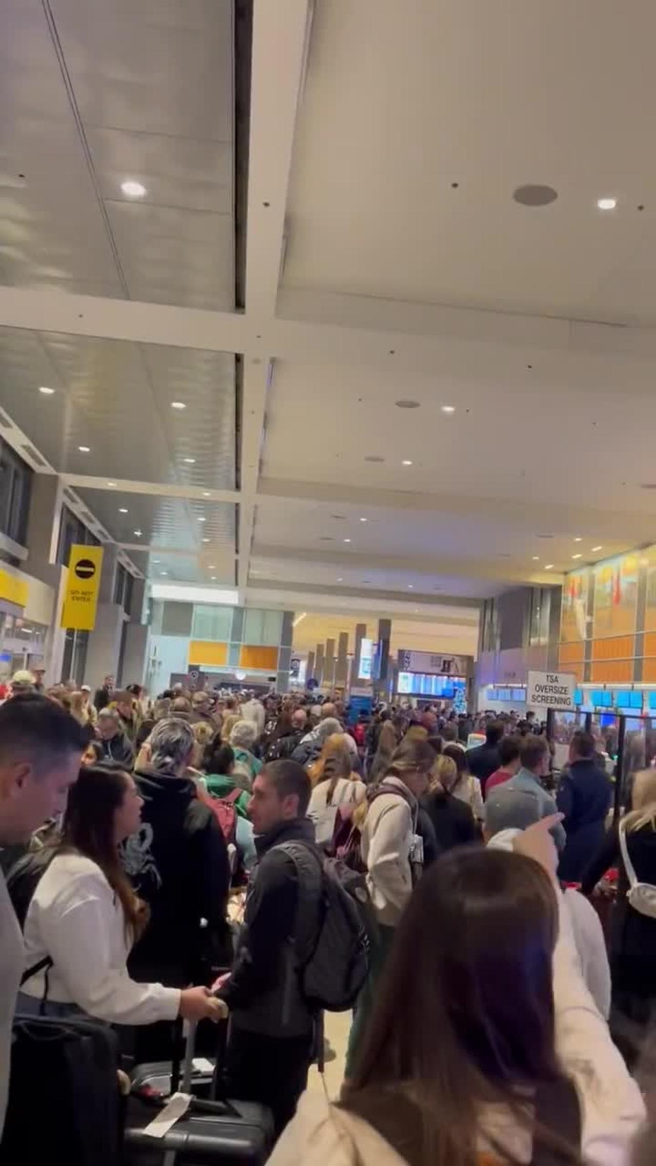 Airline cancellations disrupt Austin Airport travel as passengers wait hours